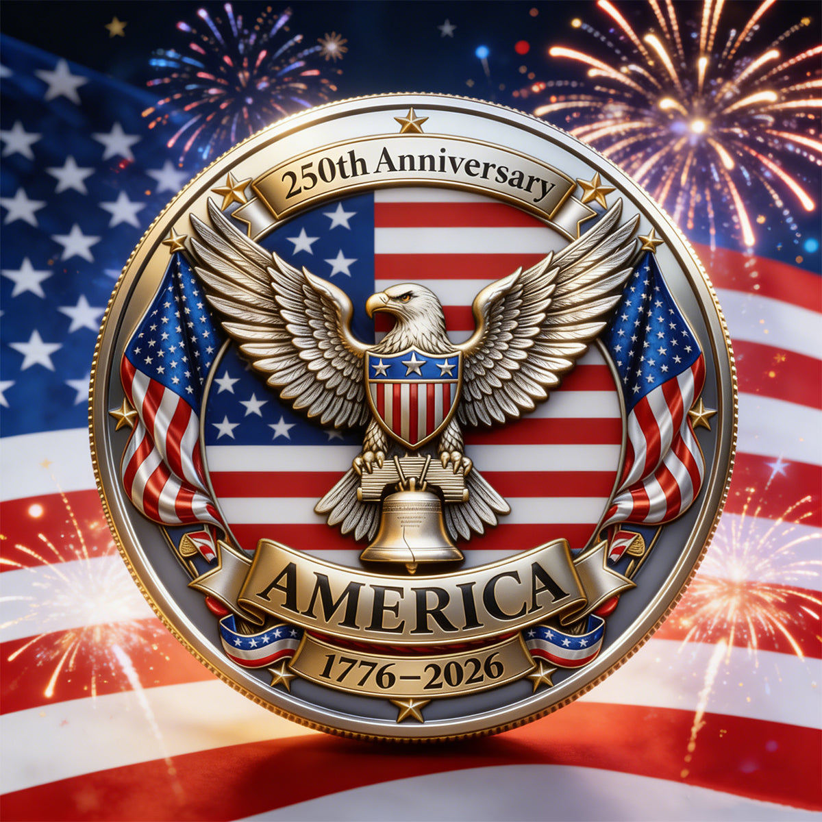 United States 250th Anniversary Commemorative Coin