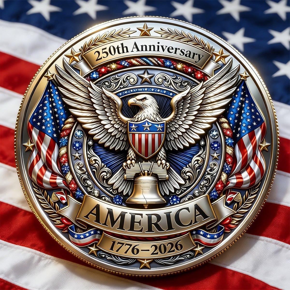 United States 250th Anniversary Commemorative Coin