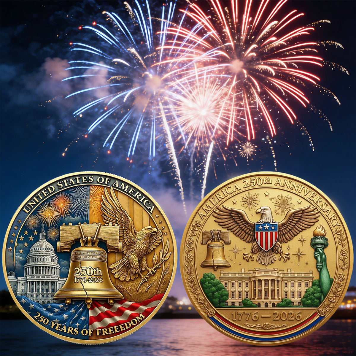 Celebrate The Legacy - Commemorative 250th Anniversary U.S. Coins