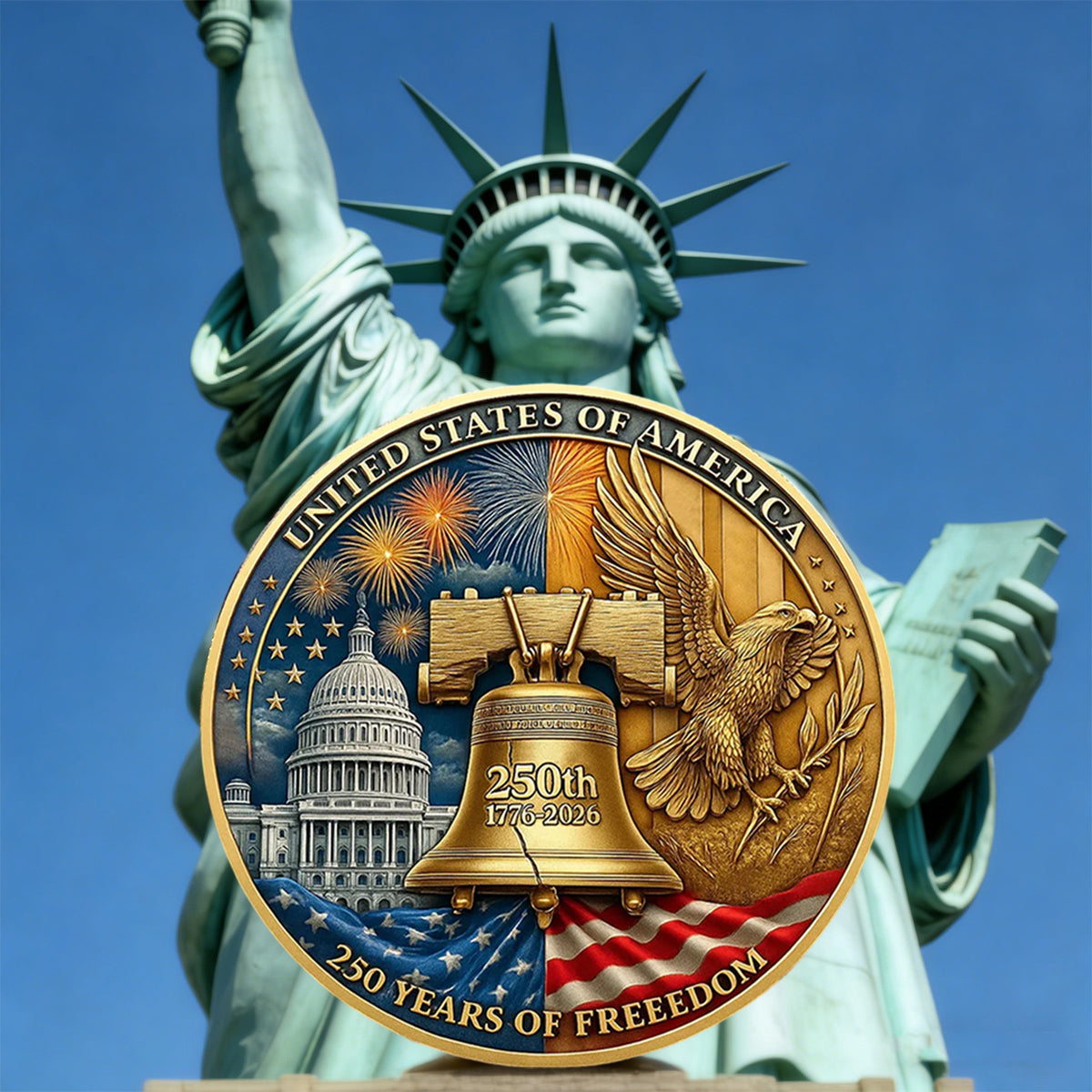 Celebrate The Legacy - Commemorative 250th Anniversary U.S. Coins